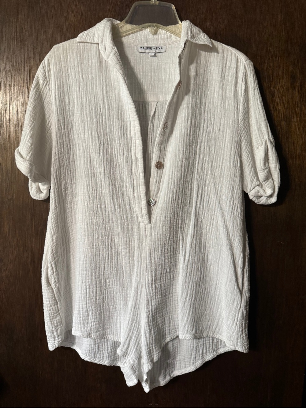 Maurie & Eve linen romper 6 - Picture 2 of 4
